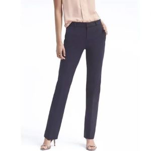 Banana Republic Logan Stretch Trouser Dress Pant - Black